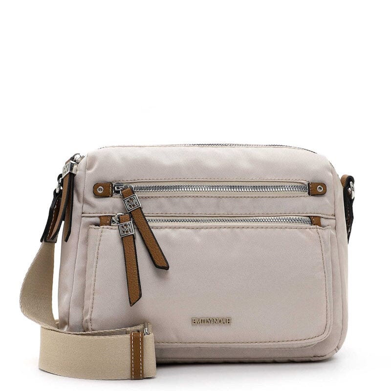 Emily & Noah Esther Crossover Bag Beige