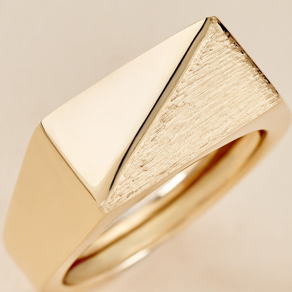 Chevalière Chuck Or Jaune