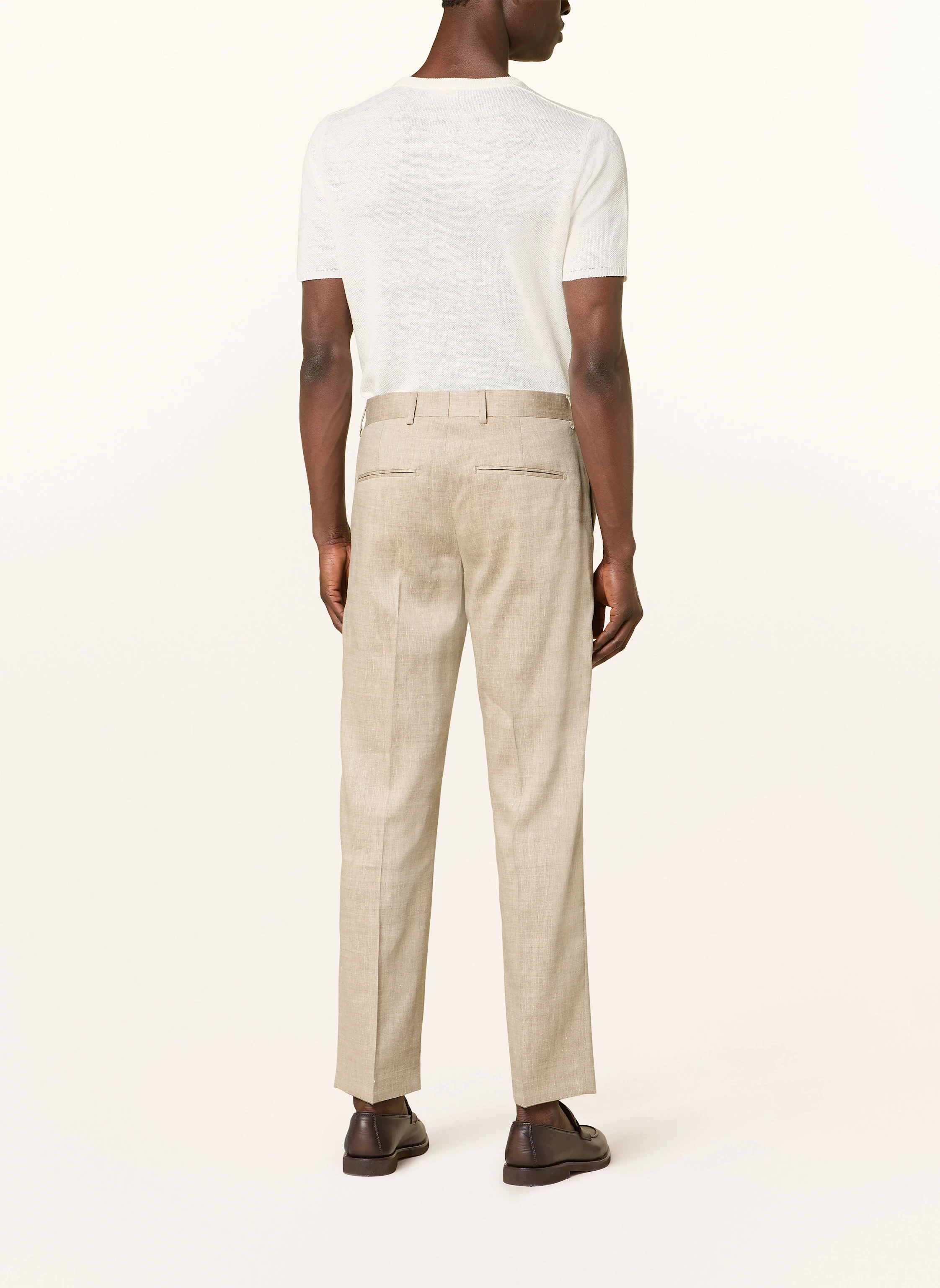 TIGER OF SWEDEN Anzughose TENSE Regular Fit mit Leinen