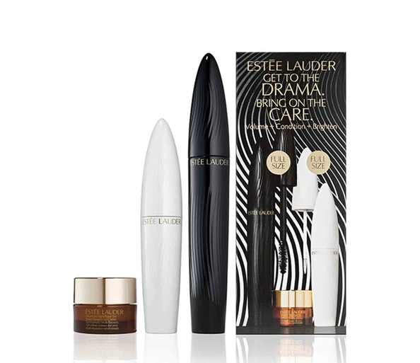 Estée Lauder 3 Piece Turbo Lash & Serum Make-up Set