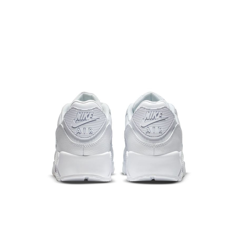 Nike Chaussures Air Max 90 Cuir - Blanc