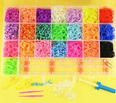 Robetoy Loom Bands DIY Armbåndsett 4200 Deler