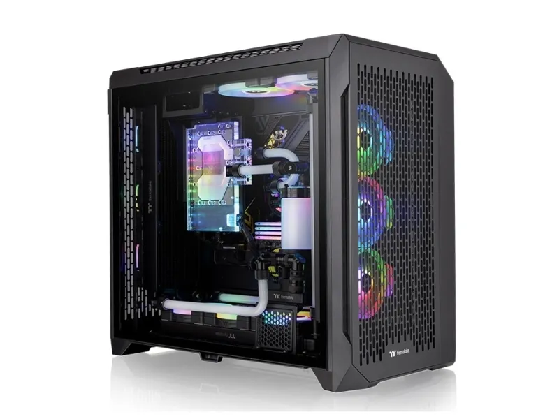 THERMALTAKE CTE C750 Air Full Tower-kabinet sidevindue sort