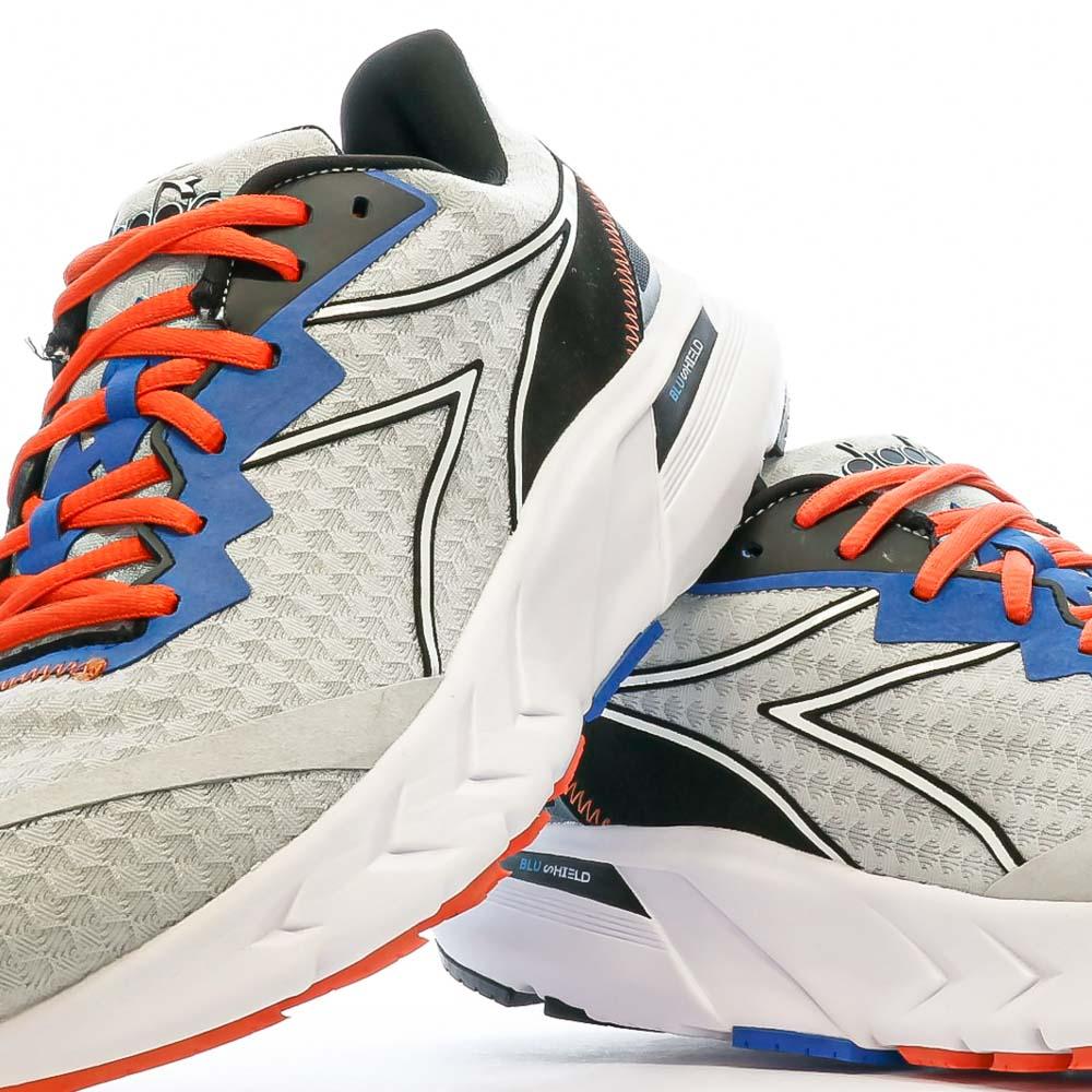 Diadora Chaussures de Running Grise Homme Diadora Mythos Blushield