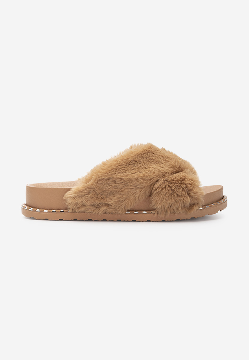 Pantoufles femme chameau Lightness