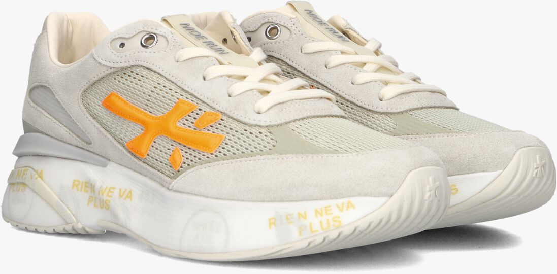 PREMIATA beige premiata lage sneakers moerun mesh