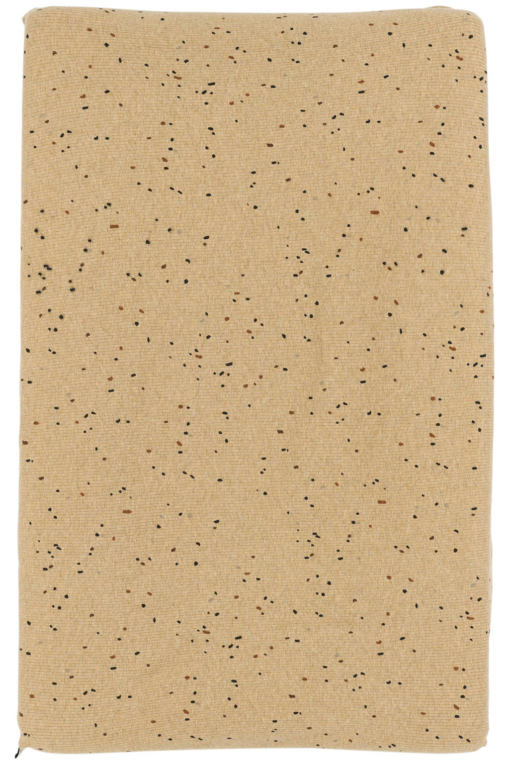 Rib Mini Spot aankleedkussenhoes toffee melange