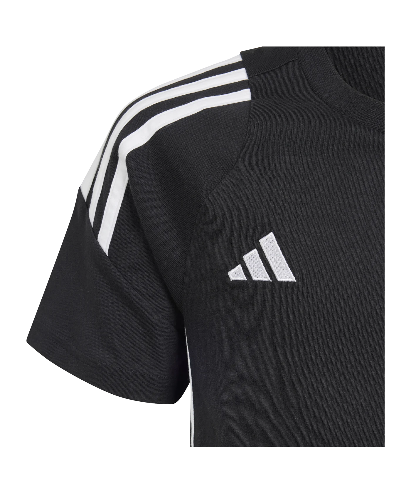 adidas Tiro 24 T-Shirt Kids Schwarz Weiss
