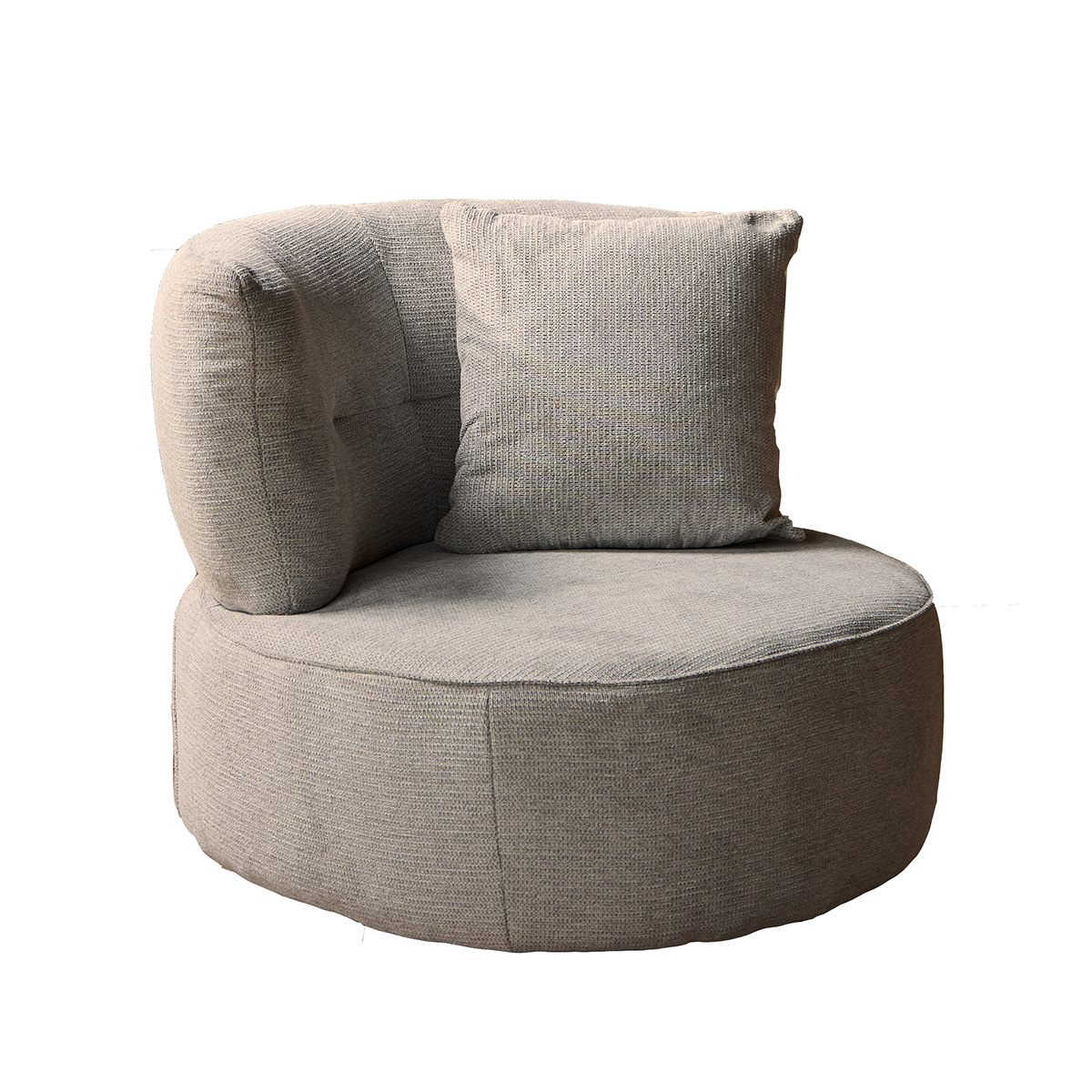 Fauteuil Flow Lichtgrijs