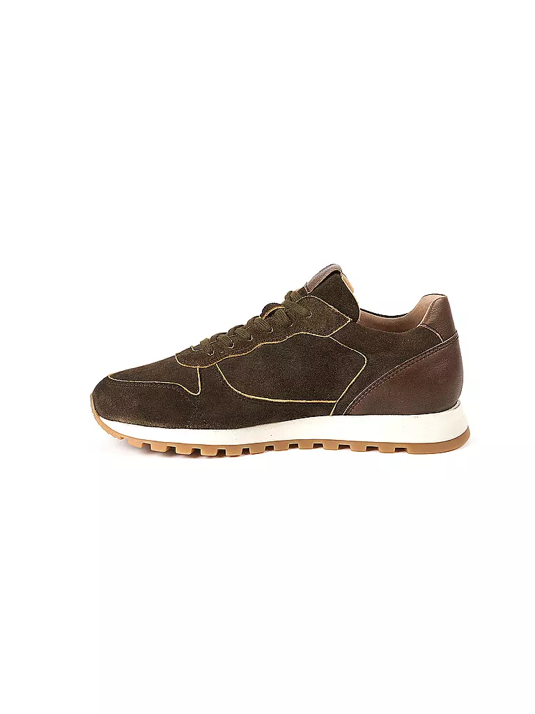 DIRNDL & BUA Sneaker ANTIKBOCK braun