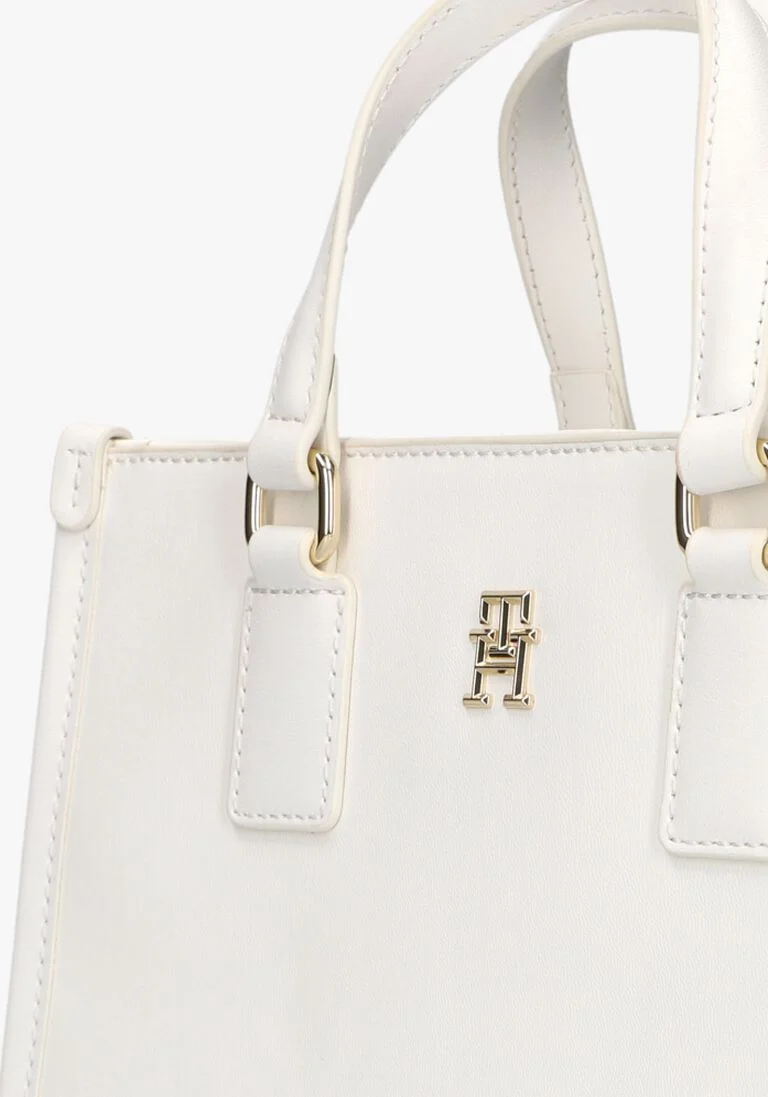 TOMMY HILFIGER witte tommy hilfiger handtas th monotype mini tote