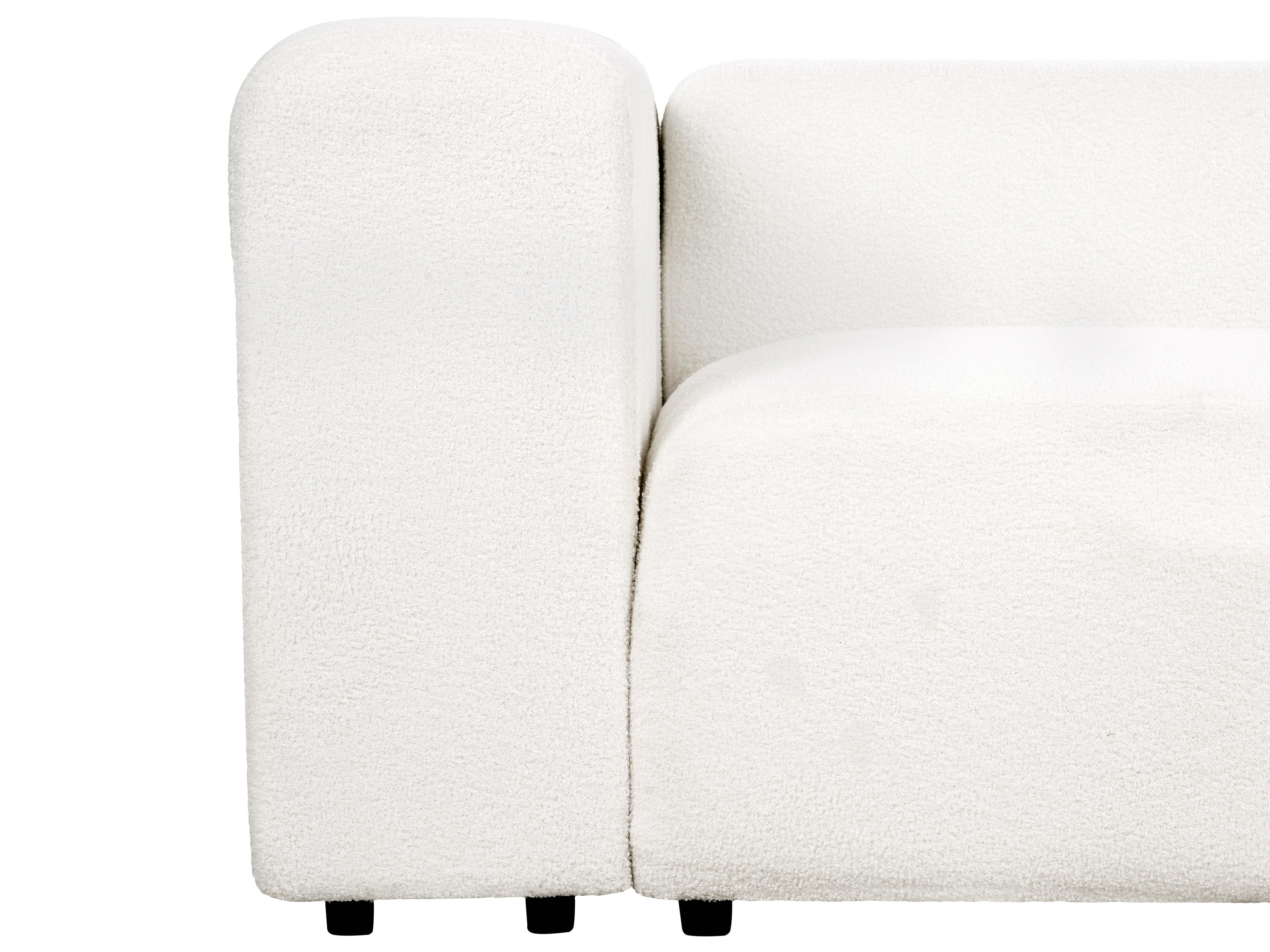 Modulaire bank 2-zits FALSTERBO Bouclé Wit