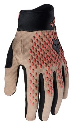 Gants Longs Fox Defend Femme Beige