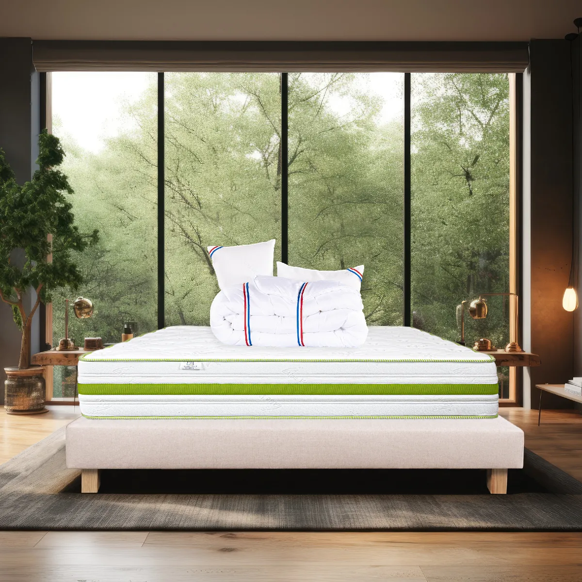 Luxury Literie Rêverie 160x200 cm - Beige