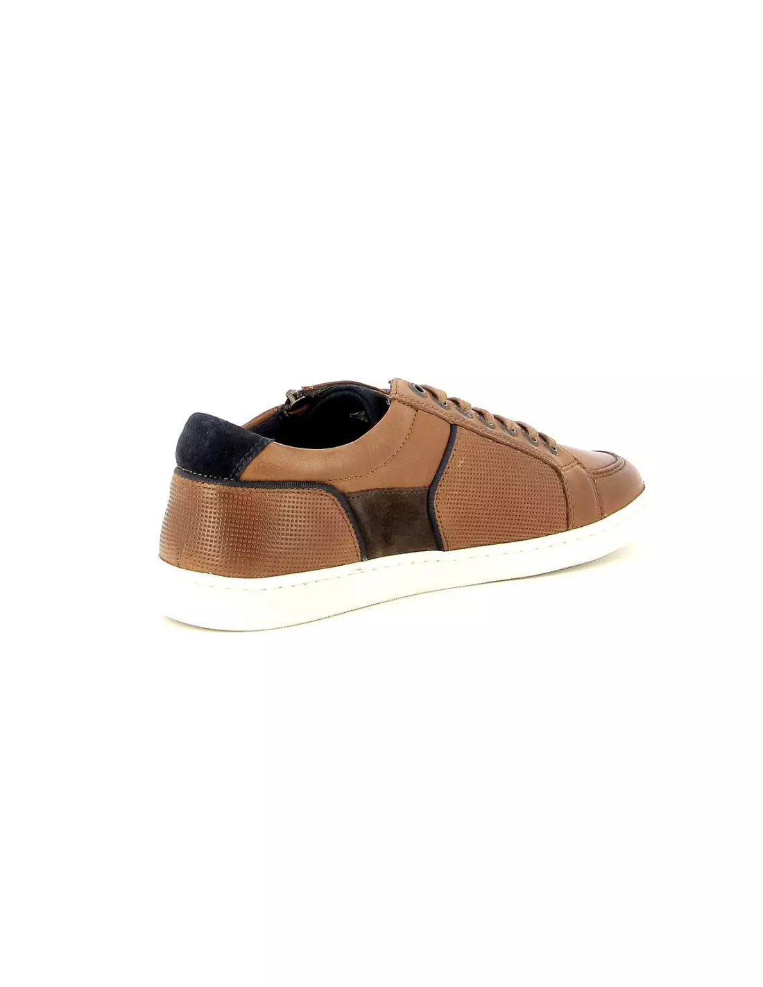 REDSKINS DISTRAIT - Baskets Cognacmarron