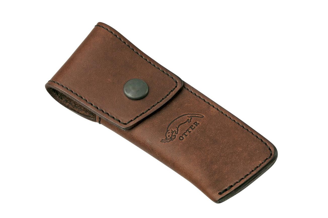 Otter Small Leather Holster MH 01 DB, Dark Brown, foedraal
