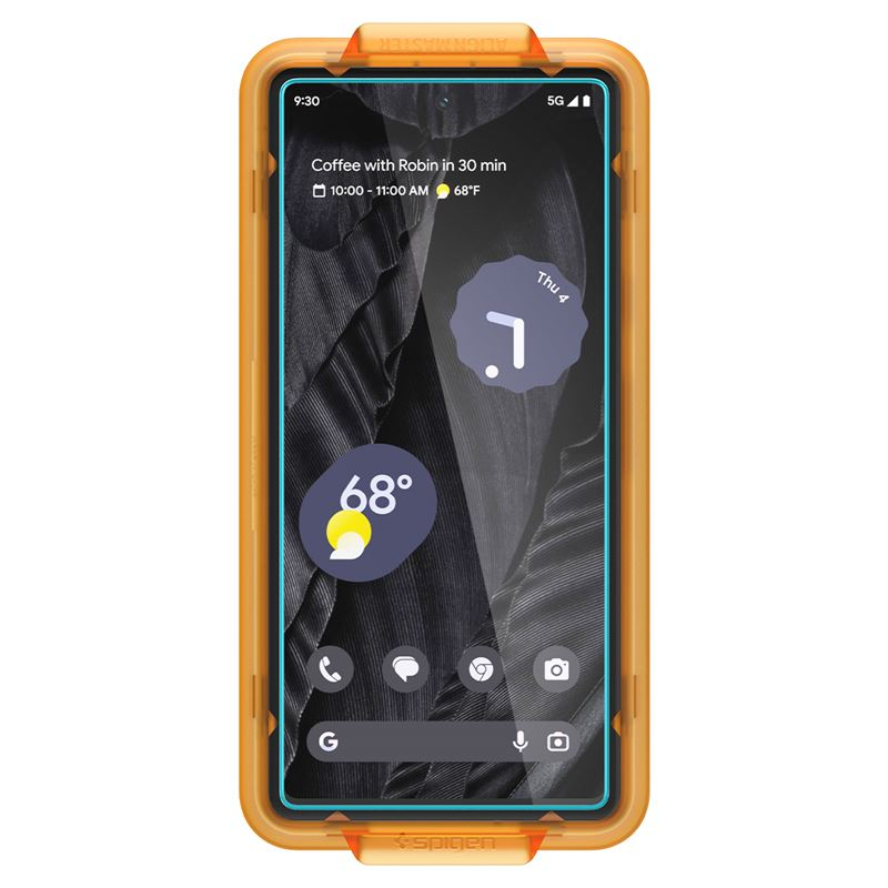(2er Set) Google Pixel 7a AlignMaster Glas Tr Panzer Glas Case Friendly   Montagerahmen (AGL05968)