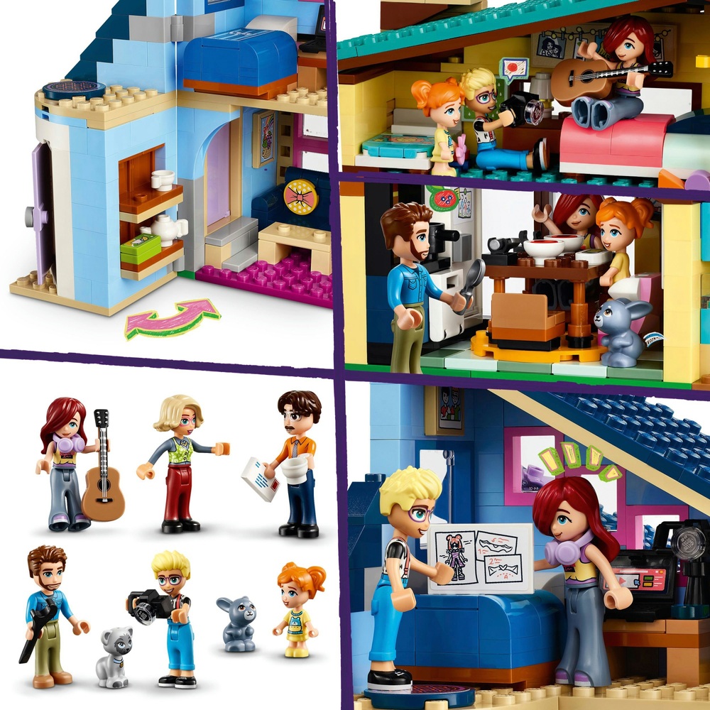 LEGO Friends 42620 Olly und Paisleys Familienhäuser