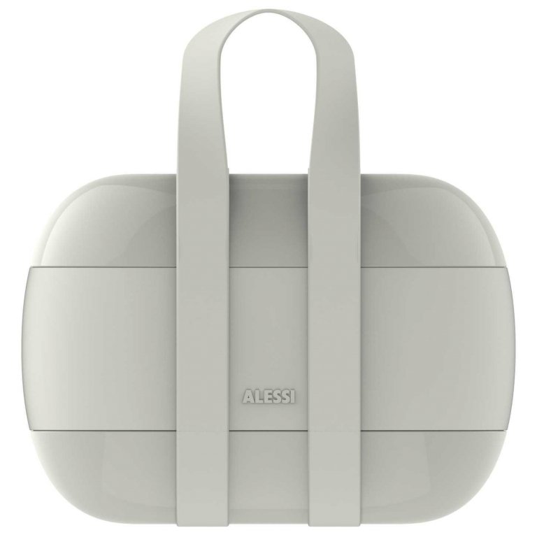 Alessi Food à porter broodtrommel grijs