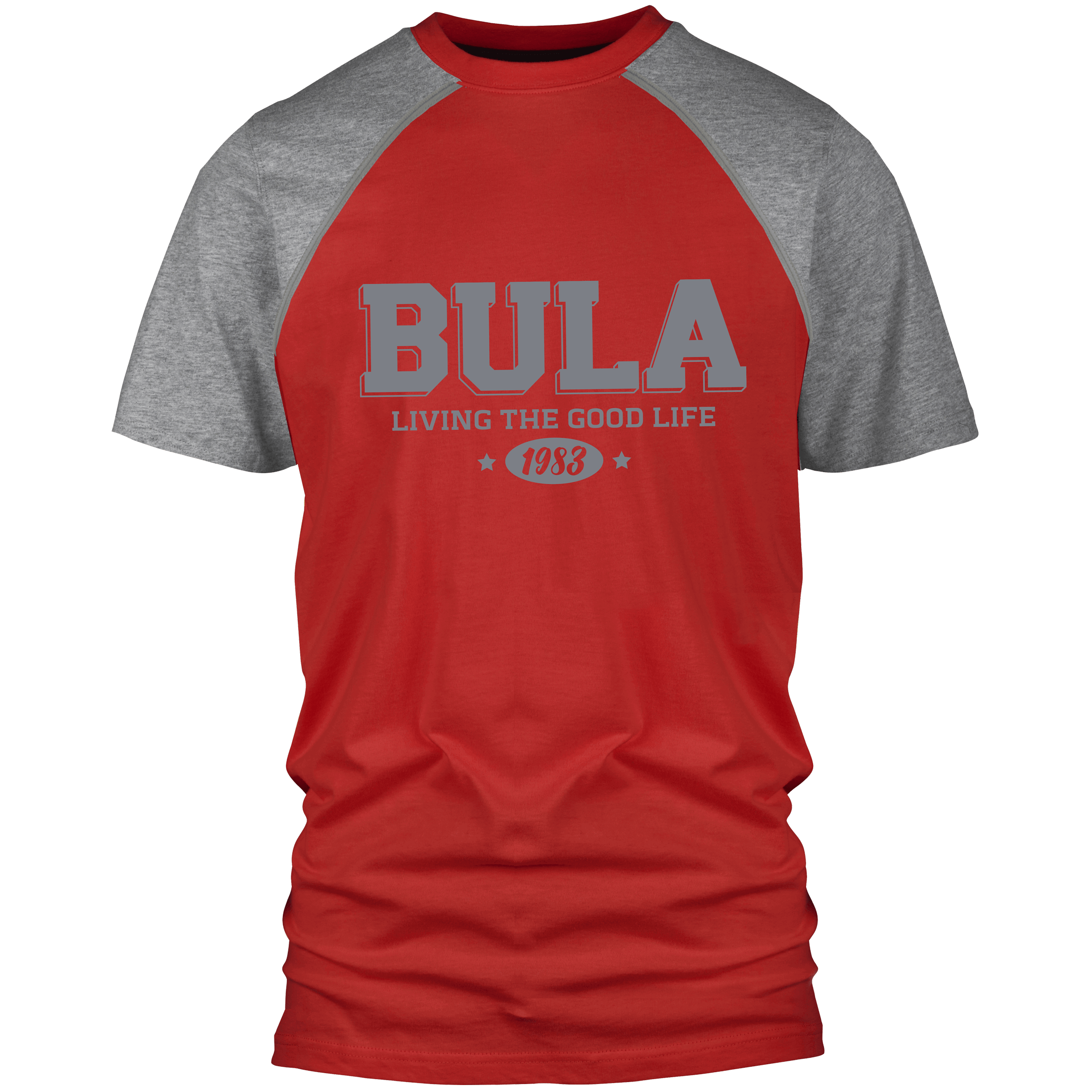 Bula Campus Block Tee - Fritid og bomull