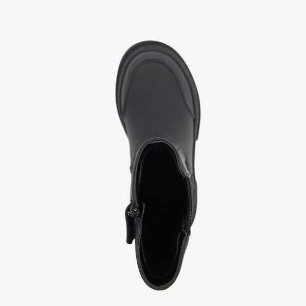 Blue Box hoge meisjes chelsea boots zwart