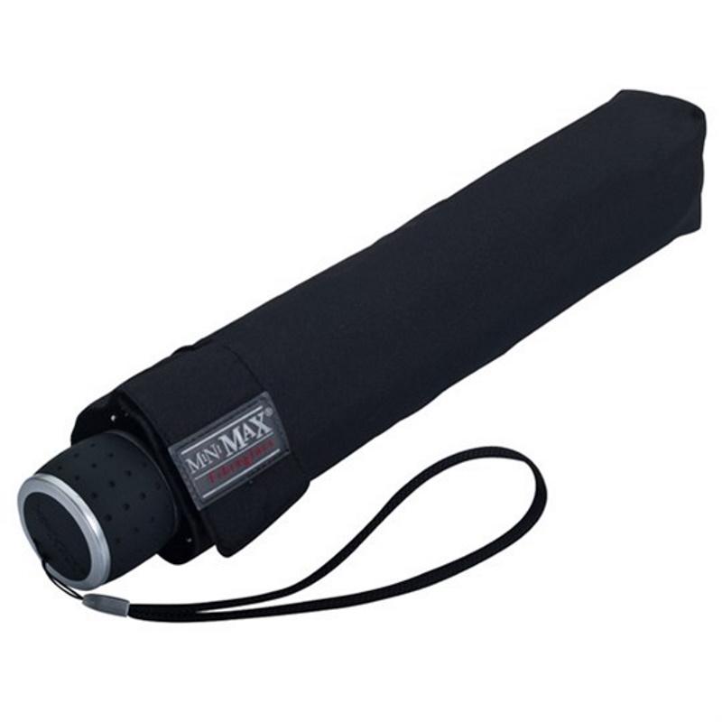Falconetti MiniMax Opvouwbare Paraplu Auto Open Zwart