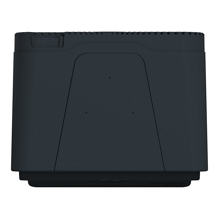 Prise avec terre étanche complète saillie Schneider Electric Mureva Styl anthracite