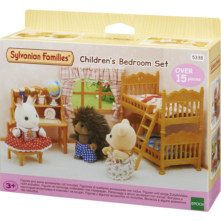 Sylvanian Families® Landhaus Kinderzimmer mit Stockbett