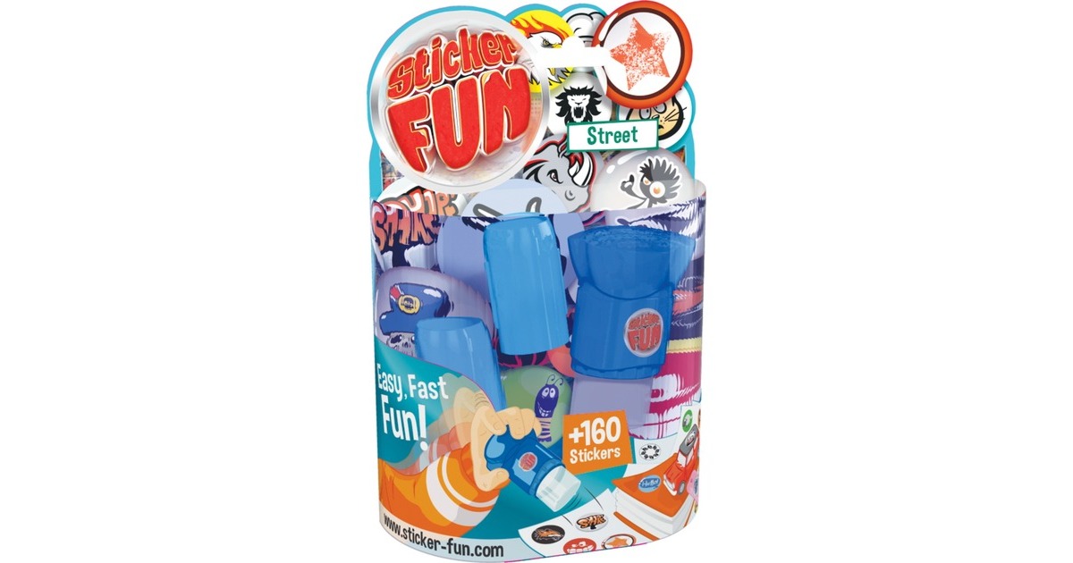 Goliath GamesSticker Fun - Street Knutselen  (met meer dan 160 stickers)