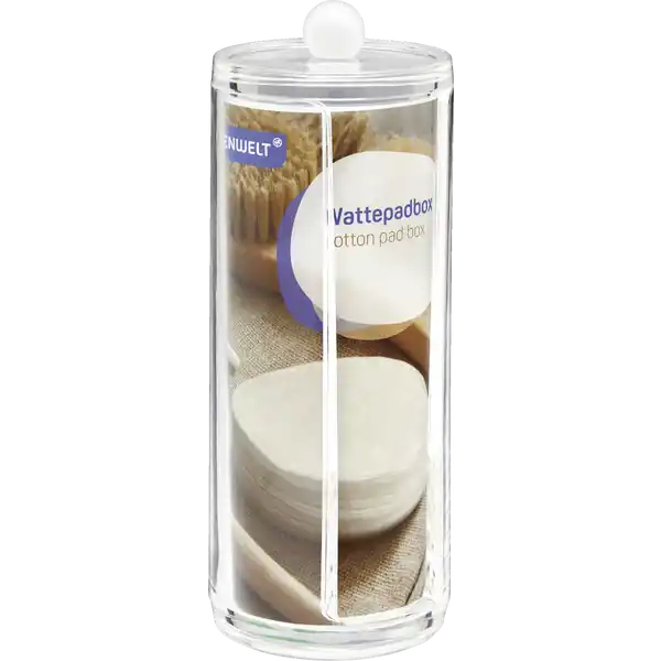 ACRYL WATTEPADBOX MIT DECKEL
