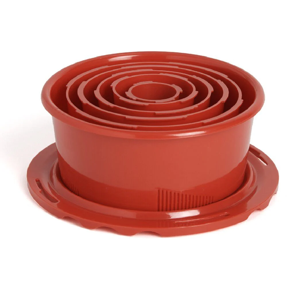 Support poche à douille silicone