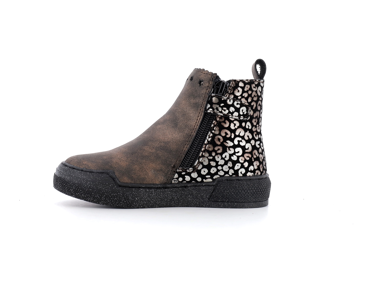 Mod 8-ARIBOOT Synthétique Noir Leopard