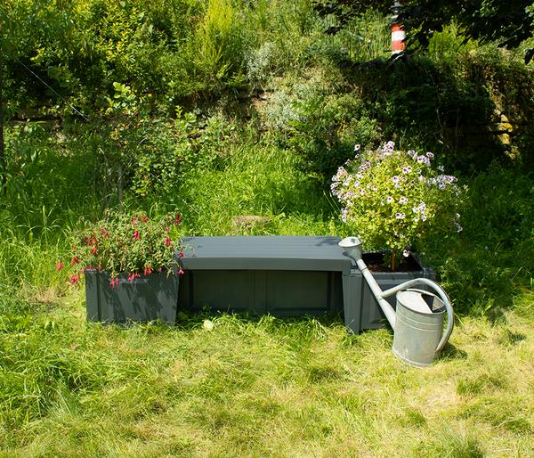 KHW Kunststoff-Gartenbank Berlin