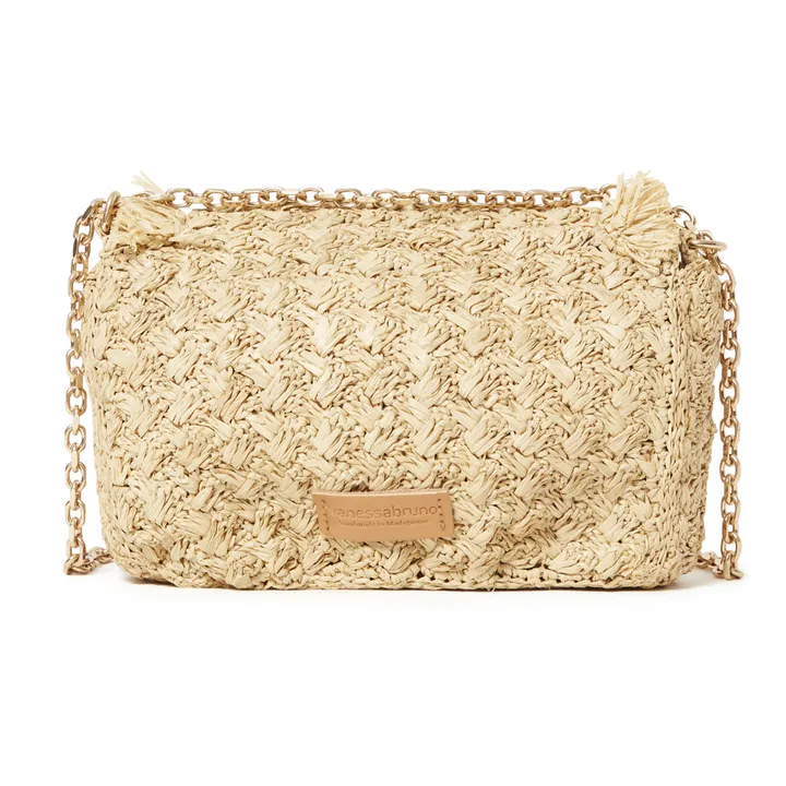 Vanessa Bruno Sac Moon Raphia | Naturel