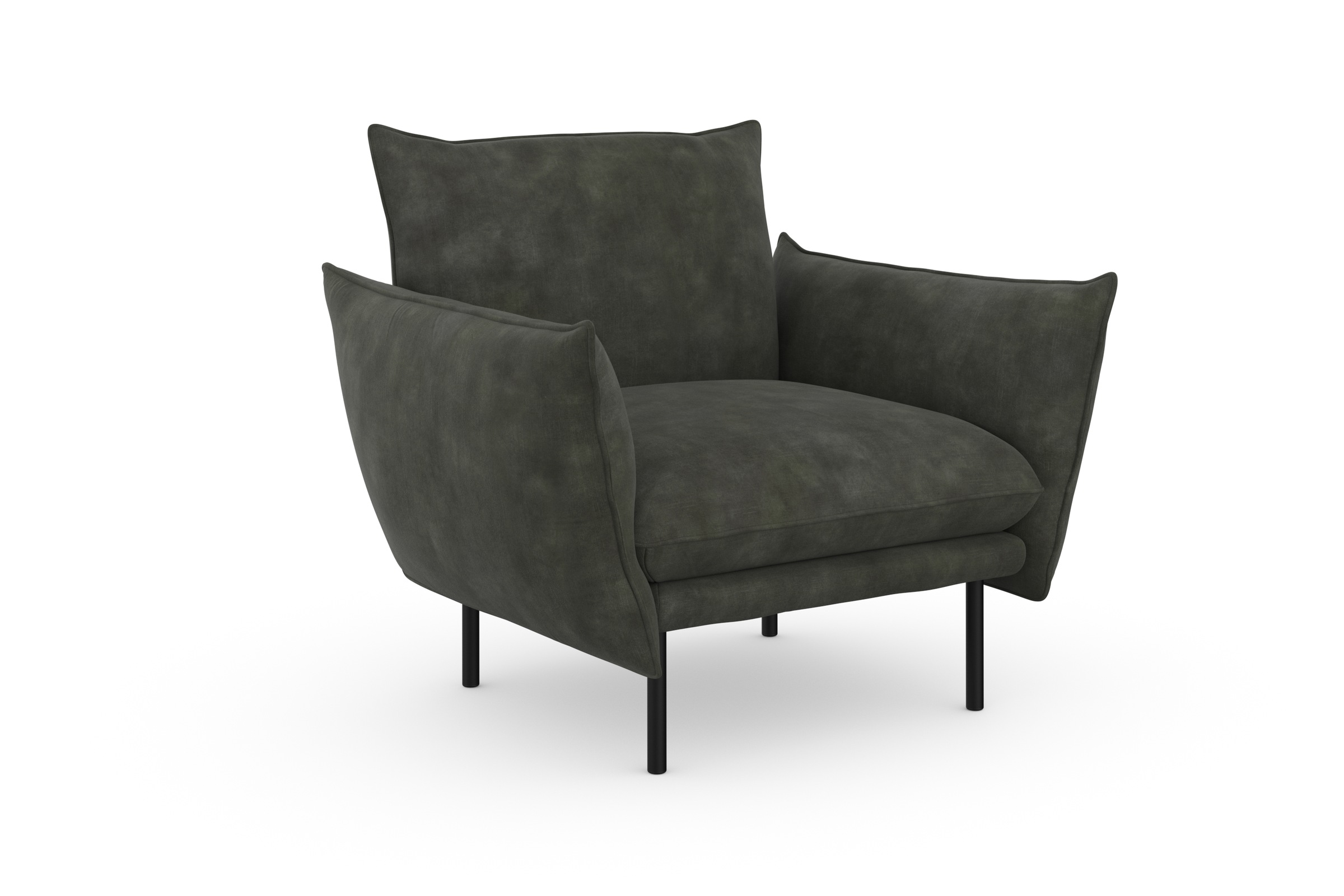 andas Sessel »Stine Cocktailsessel« Besonderes Design durch Kissenoptik und Keder, by Morten Georgsen