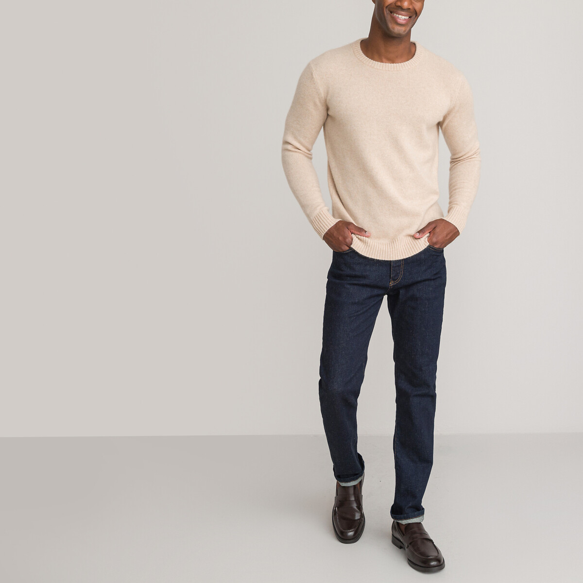 COLEÇÕES LA REDOUTE<br>Kasjmier trui, Assinatura ADRIEN