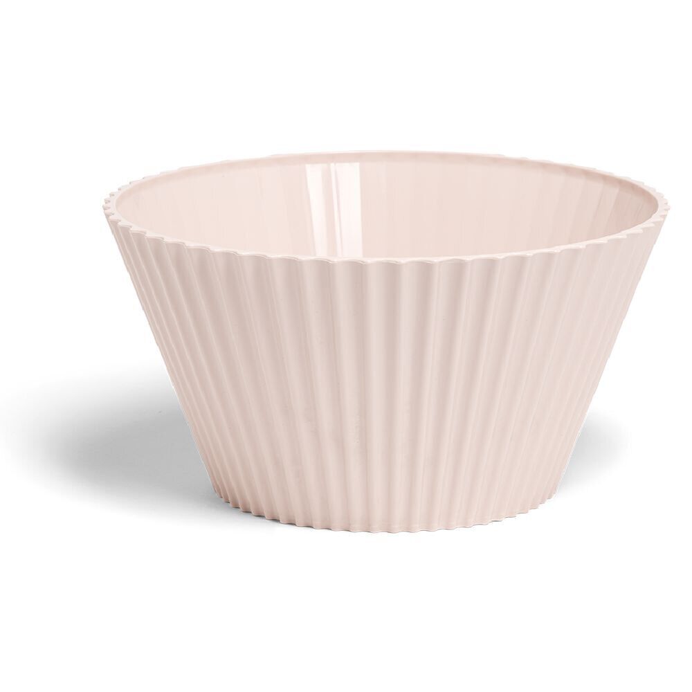 Saladier en plastique Ø25xH13,5cm - 4 coloris