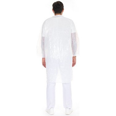 Blouse visiteur avec boutons pression