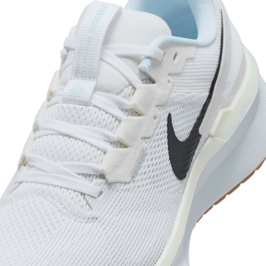 Nike Chaussures de Running Air Zoom Structure 25 - Blanc/Gris/Blanc Cassé/Bleu