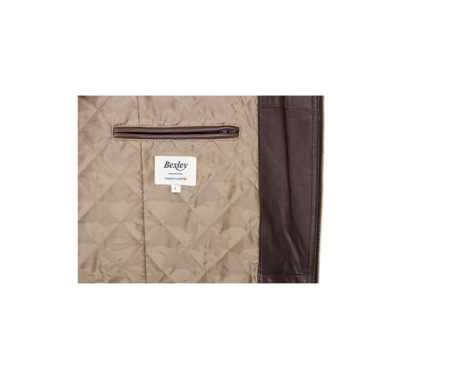 Blouson aviateur homme Marron - EVERETT II