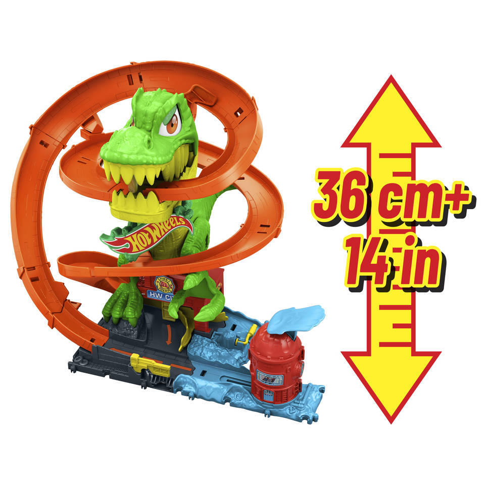 Hot Wheels T-Rex Blaze Battle autobaan