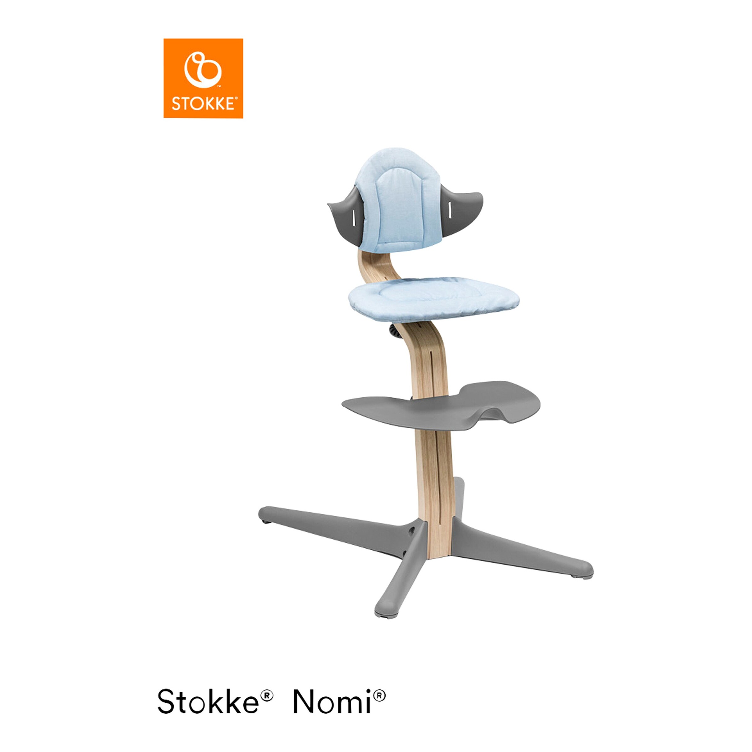 Stokke® - Nomi Sitzkissen Grey Blue