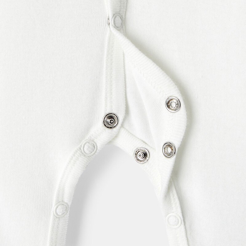Dors-bien en coton bio blanc naissance Absorba Blanc