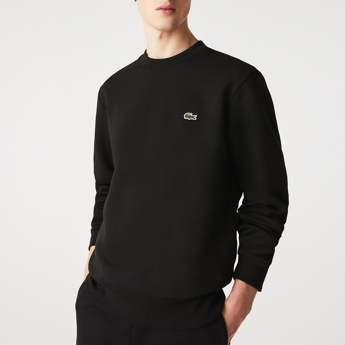 LACOSTE<br>Suéter de gola redonda