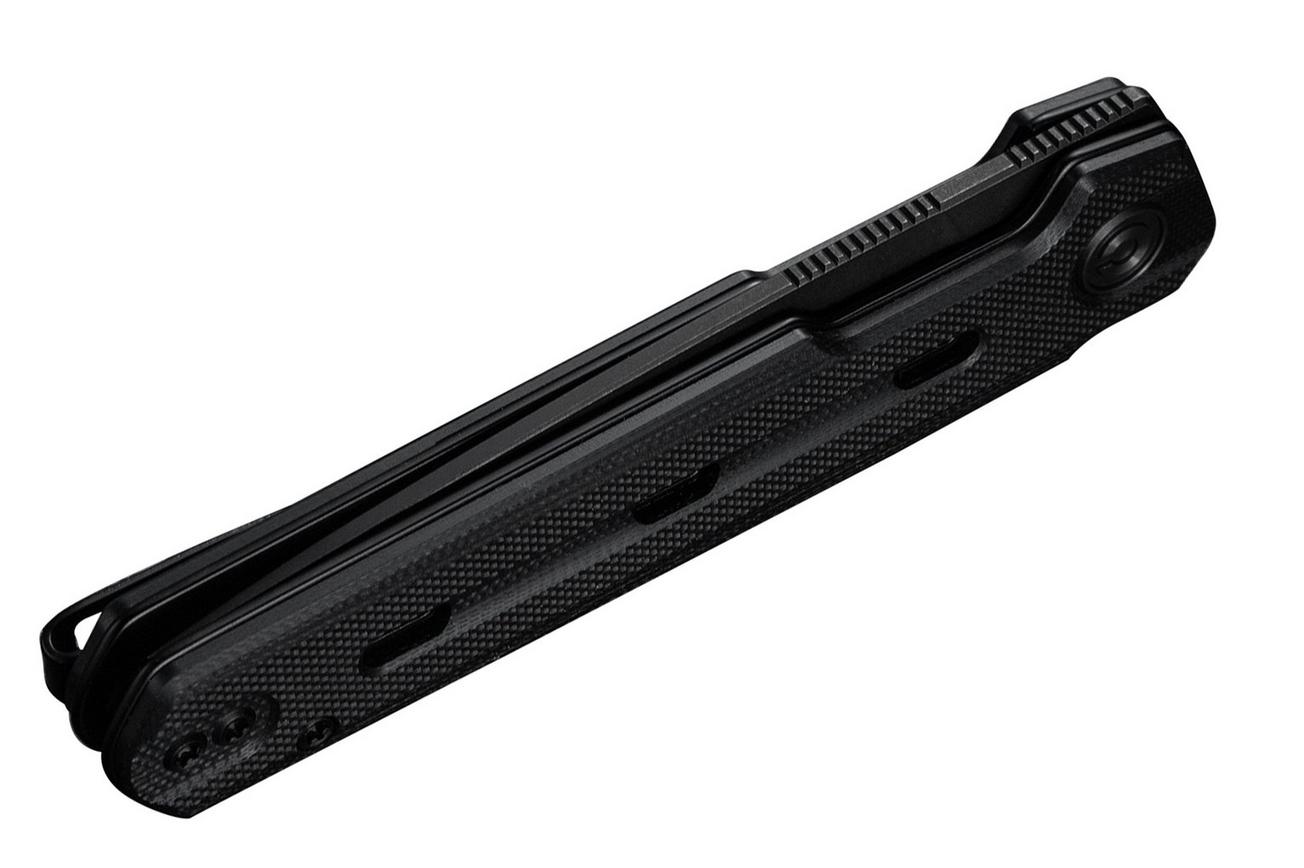 Civivi Navo C25015A-1 Blackwashed Nitro-V, Black G10, zakmes, Ostap Hel design