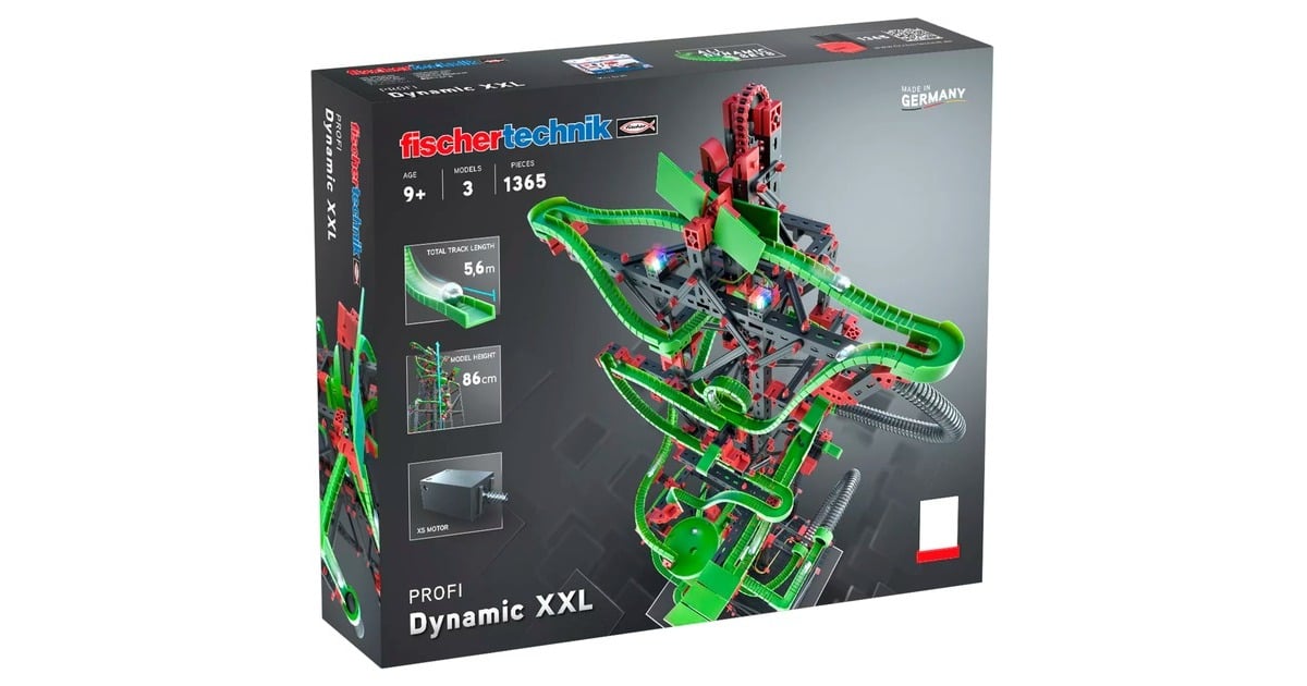 fischertechnikMarble runs - Dynamic XXL Kogelbaan  (544619)