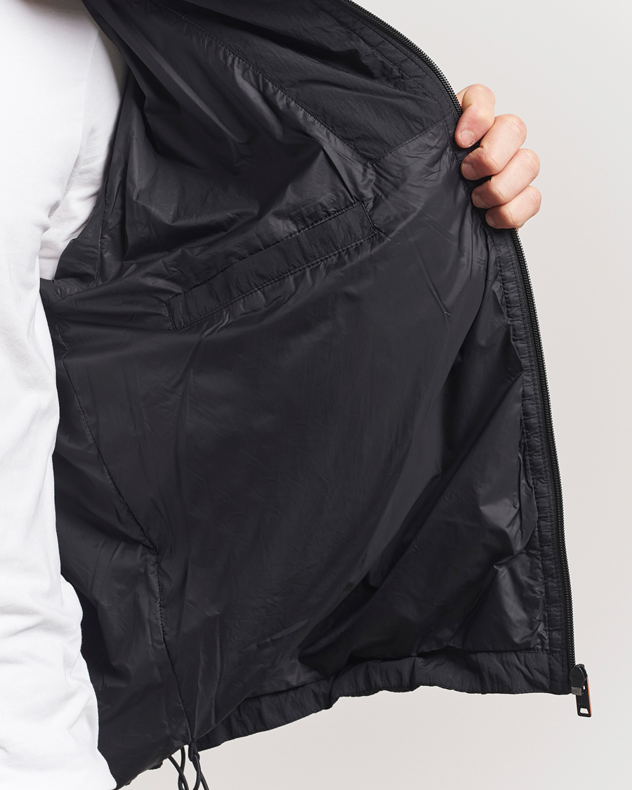 BOSS ORANGE Obosco Nylon Hooded Jacket Black