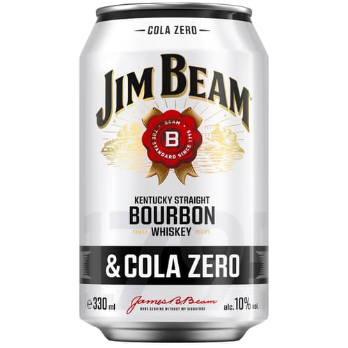 Jim Beam White And Cola Zero Dose (EINWEG)
