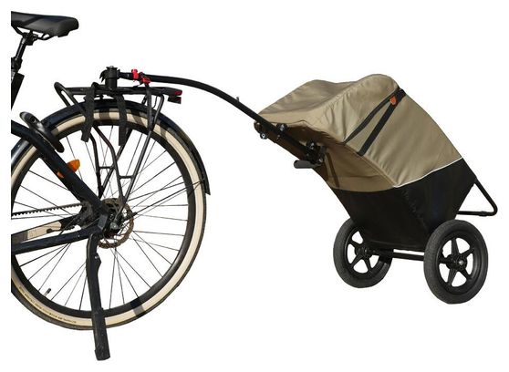 Remorque Bike Original Shopping Trailer Néo Vert Noir