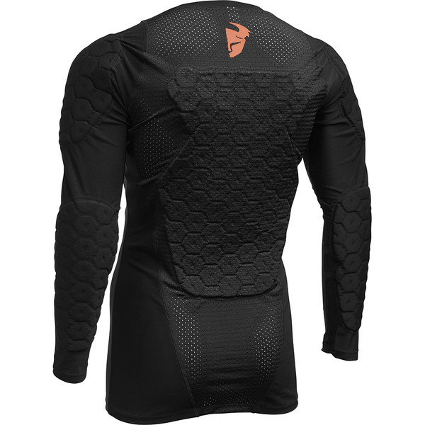 Thor Motocross - Gilet anatomique Comp XP Flex Deflector LS Noir